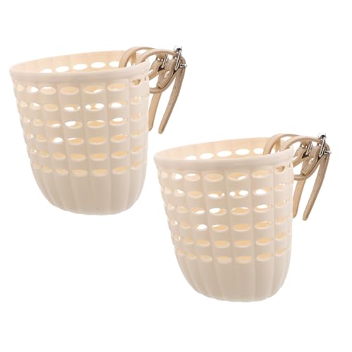 Balacoo 2pcs Kids Bike Basket: Plastic Front Handlebar Basket for Children's Bicycle Scooter Tricycle Accessories for Outdoor Fun