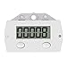 Punch Electronic Counter 099999 Display Tally Counter Counter for Digits Berm Plastic LCD Digital Display for Holder Display Stand for Holder Stand Plate Frequency Counters
