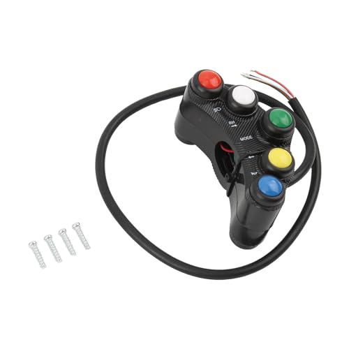 Interrupteur guidon moto multifonctions pour gérer vos phares et commandes de course