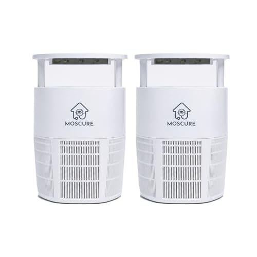 Image of IPI Indoor Mosquito Trap | MLID Technology | 400 Sq Ft Coverage | Odor-Free, Chemical-Free Insect Trap | 1.5W Low Power | 280g Lightweight & Compact | Safe for Kids & Pets (Pack of 2)