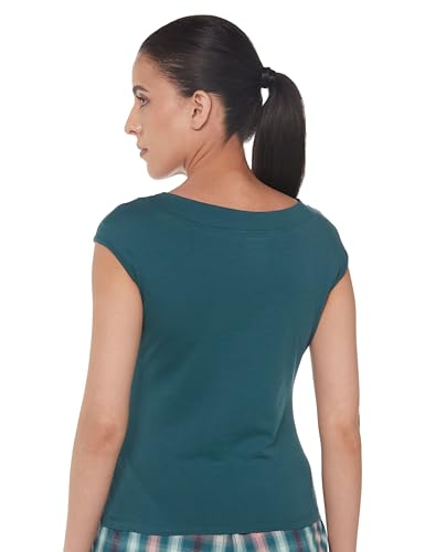 T-shirt col bateau Enamor E313 coupe ajustée extensible - 2