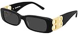 occhiali da sole celine marta Montatura per occhiali Balenciaga Occhiali da Sole BB0096S Black/Grey 51/18/130 donna