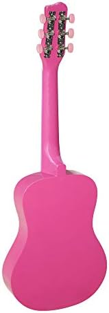 CB SKY 30" Acoustic Guitar (Pink） Junior/Student Acoustic Guitar/Beginner/Kids musical toys, musical instrument - 2