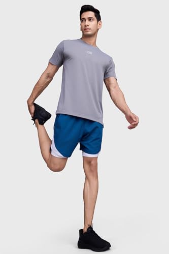 Image of FUAARK Sprint Running Tshirt Sports and Gym Slim Fit Men's T-Shirt