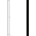 Affordable Stair Parts - Stair Railing Balusters (Contractor Pack of 10) 1/2