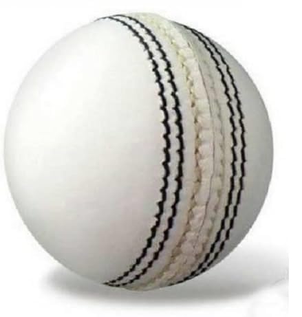 Cricket Leather Ball - Pack of 1 (White) (B0DC7SMDP6) Amazon Price History, Amazon Price Tracker
