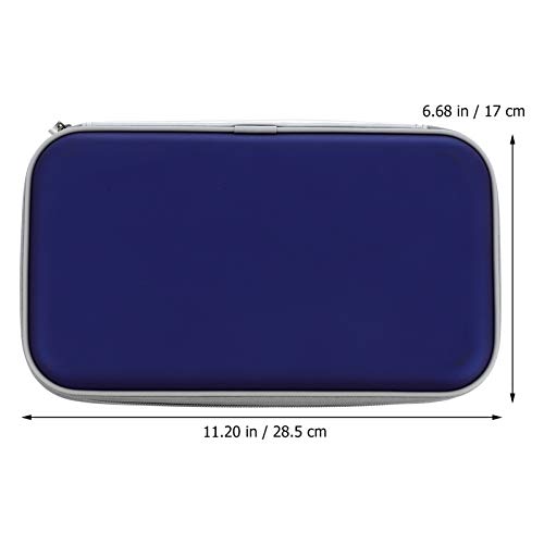 Estojo portátil de grande capacidade para DVD da VICASKY, bolsa prática para armazenamento de CD