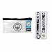 Manchester City FC Crest Stationery Set (One Size) (Sky Blue/White/Gold)