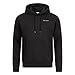 Produktbild Basisstoff Kapuzenfreund Herren Pullover Schwarz Gr. 5XL