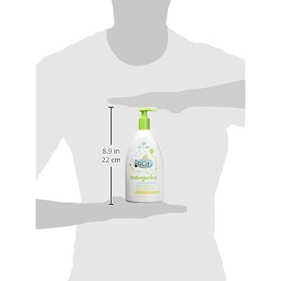 Babyganics Moisturizing Daily Lotion, Fragrance Free, 17oz Pump Bottle (Pack of 2)