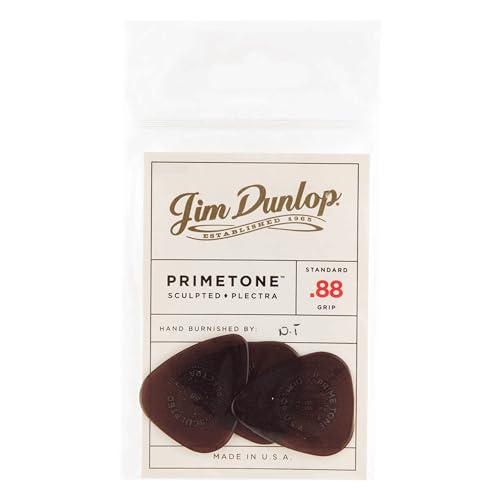 JIM DUNLOP Primetone Sculpted Plectra Standard with Grip 510P 0.88mm M^[sbN×3
