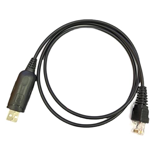 TAZXIN Walkie Talkie OPC-1122 USB Programmierkabel kompatibel for Ic-f110, Kompatibel for Ic-f110n, Kompatibel for Ic-f110s, Kompatibel for IC-F221. Kompatibel for I COM Walkie-Talkie-Kabel Cover