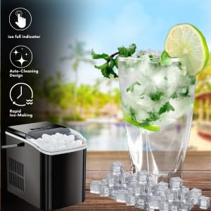 Máquina para Hielo SEDLAV de Mostrador Cubo Bala miniatura 6