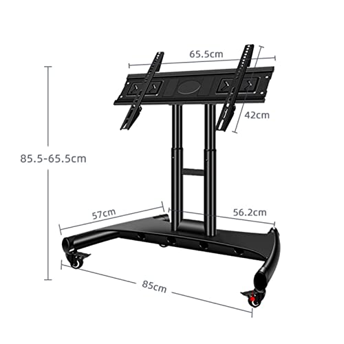 Soporte móvil para TV de piso para pantallas 32-70 pulgadas miniatura 2