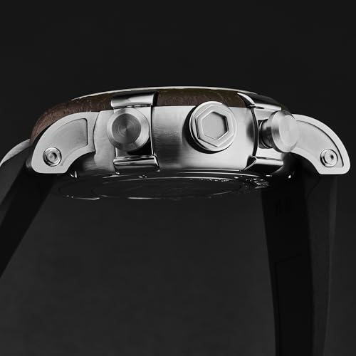 Romain Jerome Men's 'Titanic-DNA Chronograph Green Dial Black Rubber Strap Automatic Watch RJ.TI.CH.601.10 - Image 6