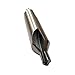 Sirius&Co (Imperial Units) 10 Pcs Center Drill Bits Combined Drill Countersink Lathe Mill Tool Set HSS 60 Dgree 1/8