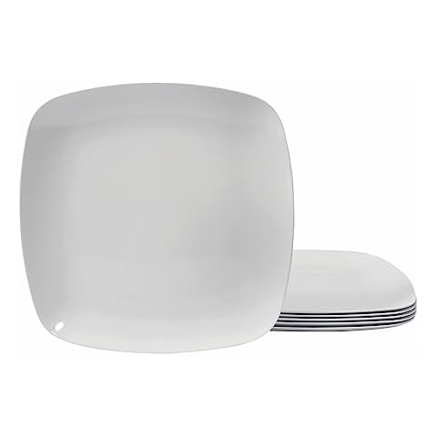 TP 10.5" Melamine Square Plates Set Cover