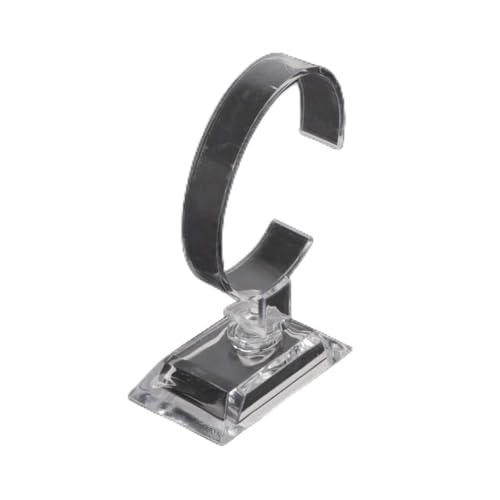 BEBIKR Soporte transparente para exhibición de relojes de pulsera, joyería de muñeca, soporte de exhibición de relojes elástico, soporte de exhibición de imágenes, p