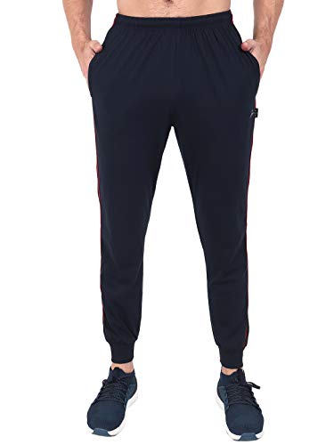 Image of Zeffit Men's Pc Cotton Ankle Grip Track Pant
