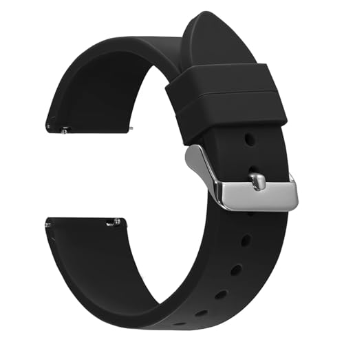 [LYBELIRH] 16mm 18mm 20mm 22mm \tgo[VRXgbv NCbN[XEHb`oh ZCR[Ή IKΉ JVIΉ jo[TuXbg xg(Black,16mm)