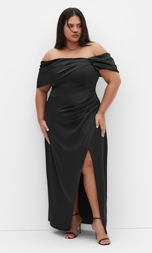 Image of City Chic Women's Plus Size Maxi Cocktail Dress - Paloma
