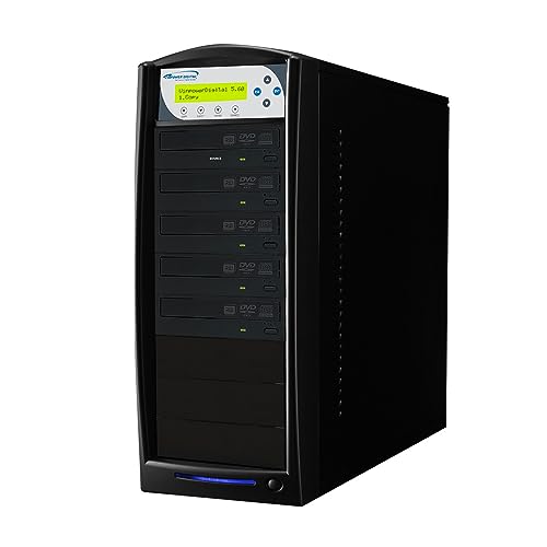 Vinpower SharkCopier 4 Target 24X CD DVD Duplicator Copier standalone Tower with 2 TB Hard Drive + USB 3.0