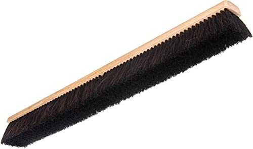 Image of SPARTA Flo-Pac Horsehair-Blend Blend Sweep, Floor Sweep for Cleaning, 36 Inches, Black
