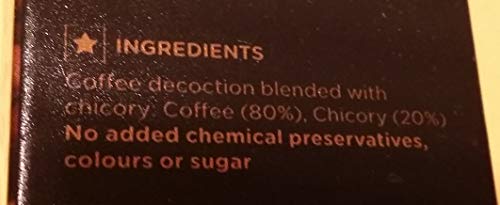 iD Filter Coffee Decoction - Traditional South-Indian, Instant Filter Coffee Decoction | Coffee and Chicory | Zero Preservatives and 100% Natural | (1 oz x Pack of 15)