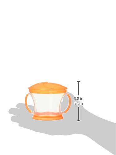 Munchkin 2 Piece Snack Catcher, Pink/Orange