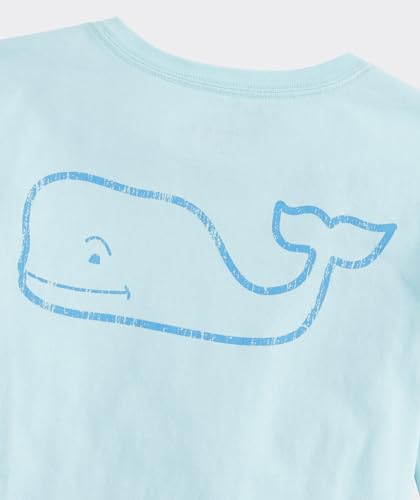Image of Vineyard Vines Girls Vintage Whale Long-Sleeve Pocket Tee