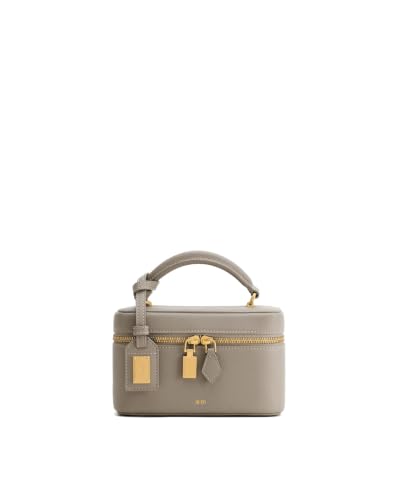 JW PEI Bolsa feminina Cleo Box com alça superior, Cinzento-acastan