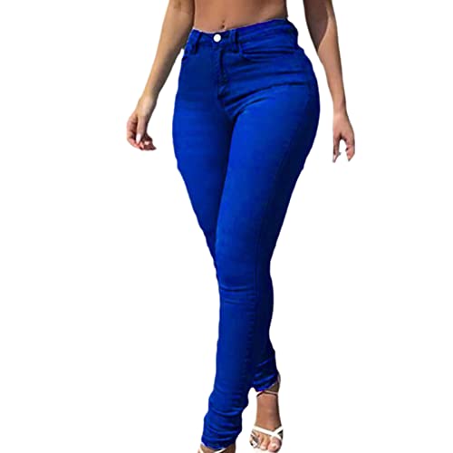 Women's Jeans Skinny Jeans for 90S Women's High Waist Push Up High Street Stretch Pencil Pants