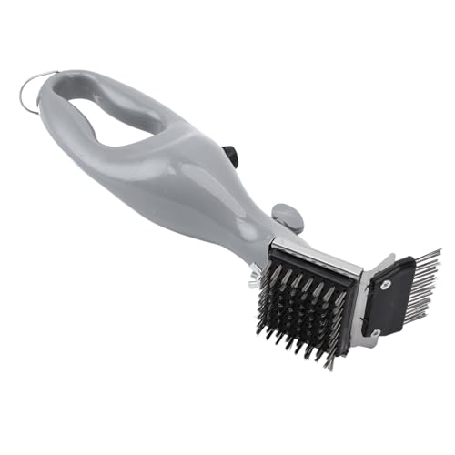 Barbeque Grill Steam Brush, Stainless Steel BBQ Steam Tool Portable Deep Cleansing Outdoor Cooking Grill Cleaner for Steel Cast Iron Ceramic Grills