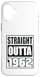 Photo Gallery straight outta 1962 compleanno 1962 nato 1962 vintage custodia per iphone 16 plus Photo Gallery straight outta 1962 compleanno 1962 nato 1962 vintage custodia per iphone 16 plus
