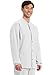 Cherokee Men’s Scrub Jacket Snap Front Medical with 3 Pockets, Knit Cuffs, Soft Fade Resistant 2-Way Stretch Plus Size - WW360, 3XL, White