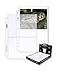 BCW Protective Pages Crystal Clear for Photographs or Postcards | 2-Pocket Page | Pocket Size 5 ½" x 7 ⅛"  | (50 Page Total)