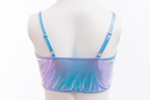 Image of Girls 4pcs Swimsuit Bathing Suit Princess Bikini Set for Toddler Little Kids Beach Swimwear