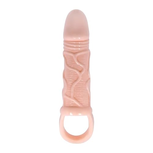 Capa peniana com anel escrotal, veias e glande saliente - Sleeve Brayden Pretty love
