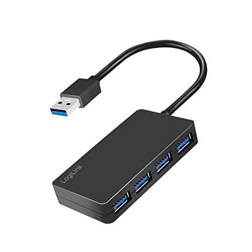 LogiLink USB 3.2 (Gen1) 4-Port Hub mit Überstrom- und Überspannungsschutz LogiLink USB 3.2 (Gen1) 4-Port Hub mit Überstrom- und Überspannungsschutz