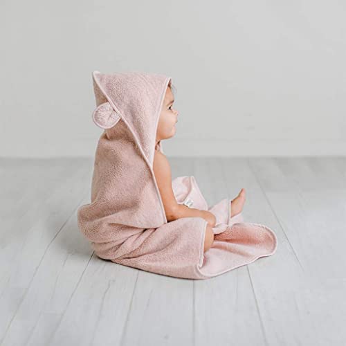 Natemia Organic Hooded Baby Towel – Ultra Soft And Absorbent Cloud Touch Cotton Hooded Bath Towels For Babies, Toddlers #TOP3