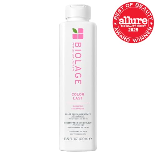 biolage color last shampoo - for color-treated hair nourishes strengthens hydrates and adds shine soybean oil amp stearic acid paraben amp mineral oil-free vegan