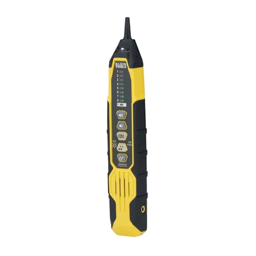 Image of Klein Tools VDV500-223 Wire Tracer Digital Probe with LED Work Light for Ethernet, Internet, Telephone, Speaker, Coax, Video, and Data Cables RJ45, RJ11, RJ12
