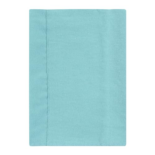 Image of Hudson Baby Unisex Baby Flannel Burp Cloth 7pk, Teal Elephant, One Size