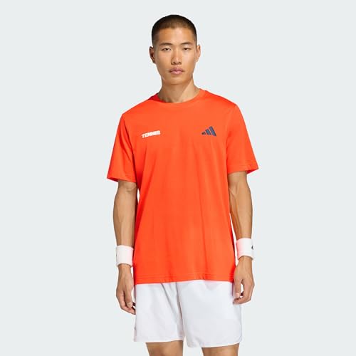 T-Shirt de Tennis Graphique Hot Egg adidas la solution contre la chaleur pendant l effort intense