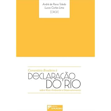 Capa do livro Comentário Brasileiro à Declaração do Rio Sobre Meio Ambiente e Desenvolvimento (Volume 1)
