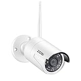 ZOSI ZG2322M 2.0MP 1080P HD Wireless IP Network Camera Weatherproof Outdoor Indoor Security Camera, with Night Vision (Only Compatible with ZOSI Wireless NVR Recorder (Model:ZR08JP00/10/20/30/40)