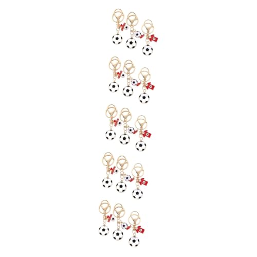 Porte clés football VANZACK lot de 15 pièces pour sac