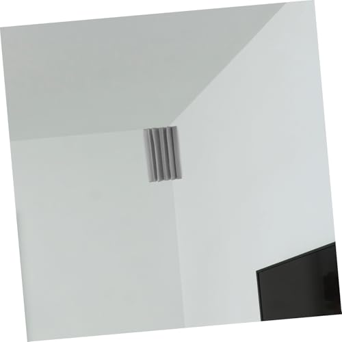 3Pcs Esquina Trampa de Graves Espuma Cuña para Tratamiento Acústico Blanca miniatura 3