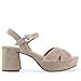 Aerosoles Women's COSMOS Heeled Sandal, Trench Coat Suede, 10W