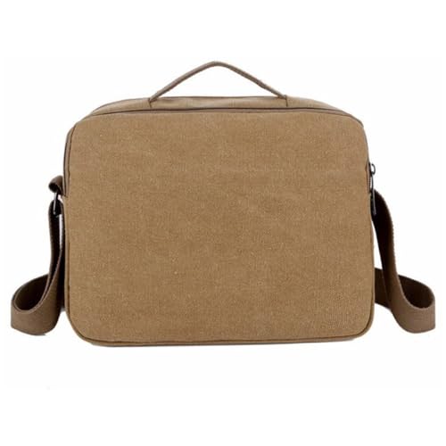 Backpack Style Casual Handbag for Men Satchel Bag Crossbody Belt Canvas Messenger Bag for Daily Use